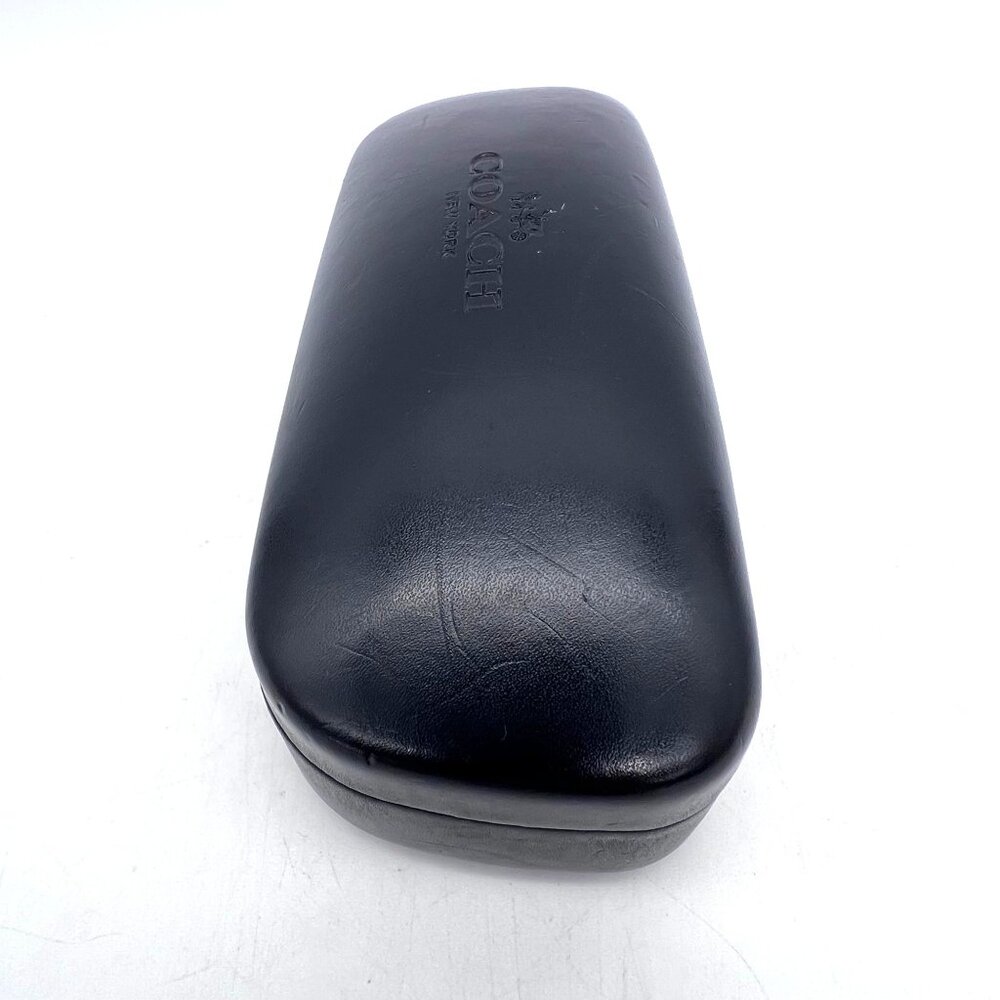 Coach New York Black Hard Shell Clamshell Eyeglass Sunglass Case - Picture 6 of 11